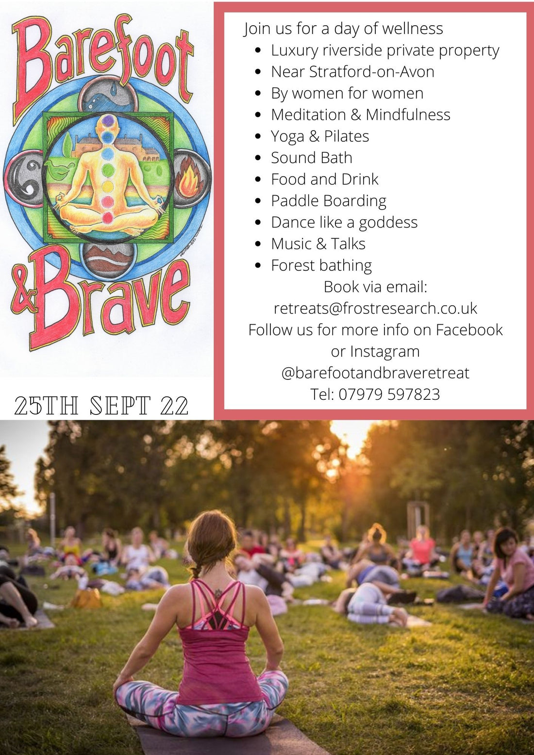Barefoot & Brave retreat day