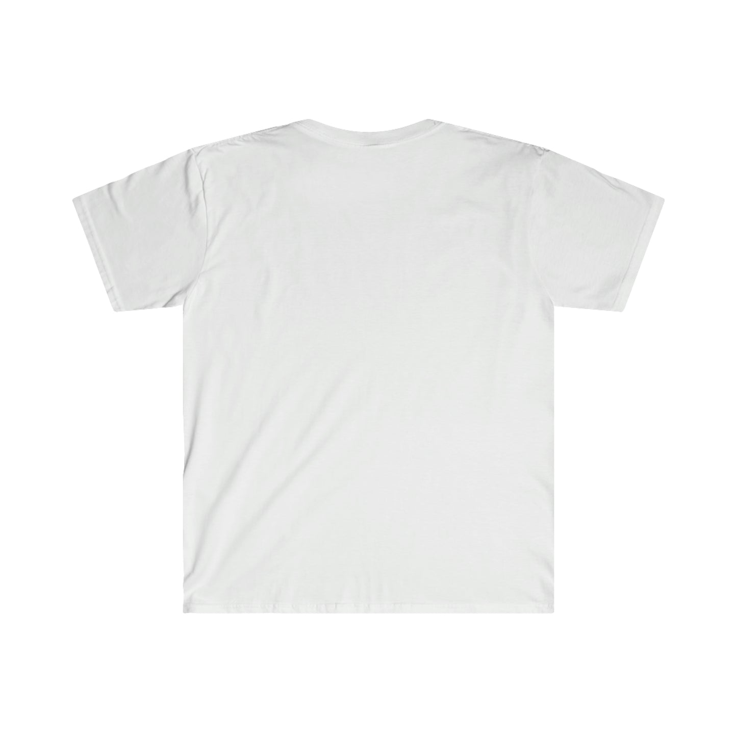 Compass design gold - Unisex Softstyle T-Shirt