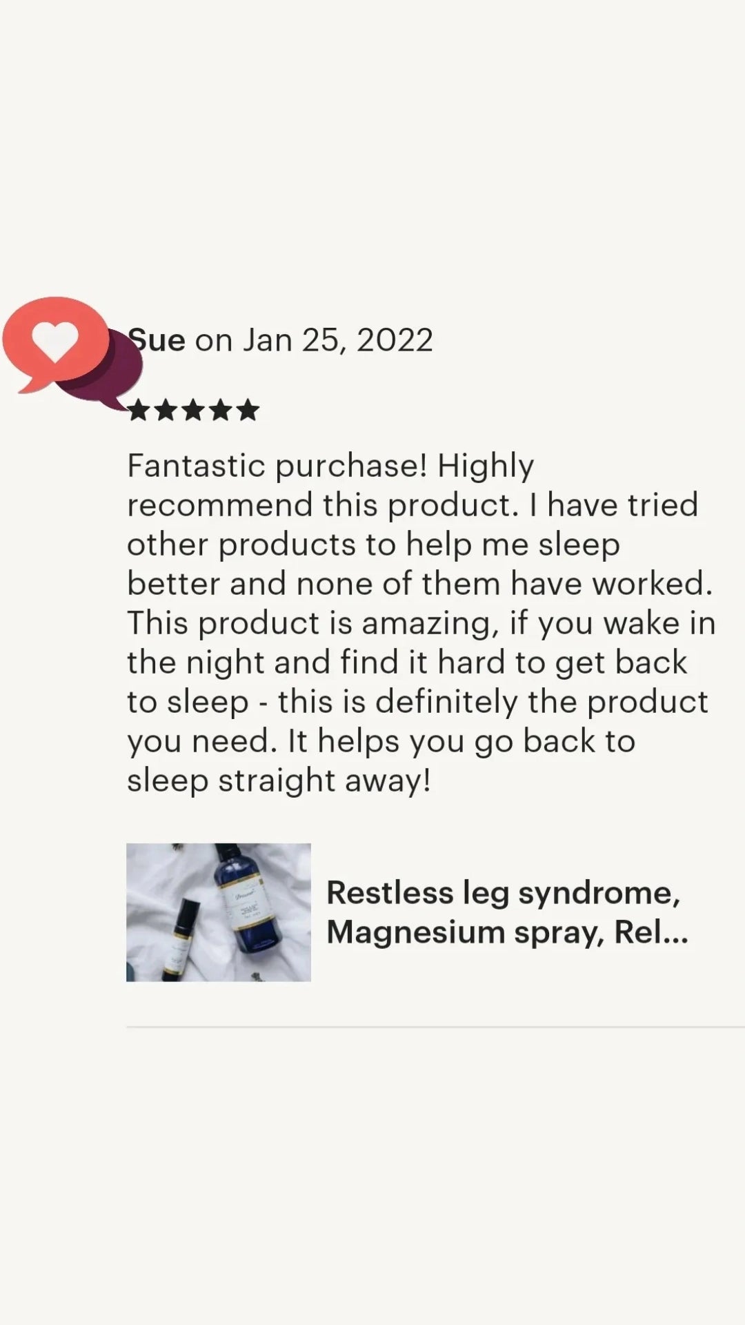 Magnesium Spray & Anxiety Roller Gift Set