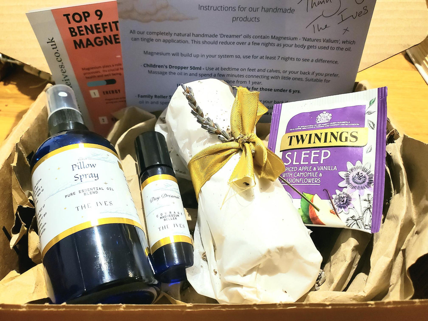 Sleep Gift Set with Pillow spray