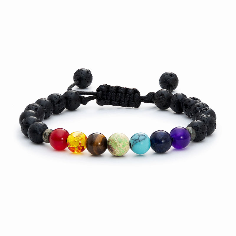 Multicolor Calming Anxiety Bracelet, Anxiety Stones Healing Gemstone, For  Healing,Meditations, Size: 8mm at Rs 175 in Pune